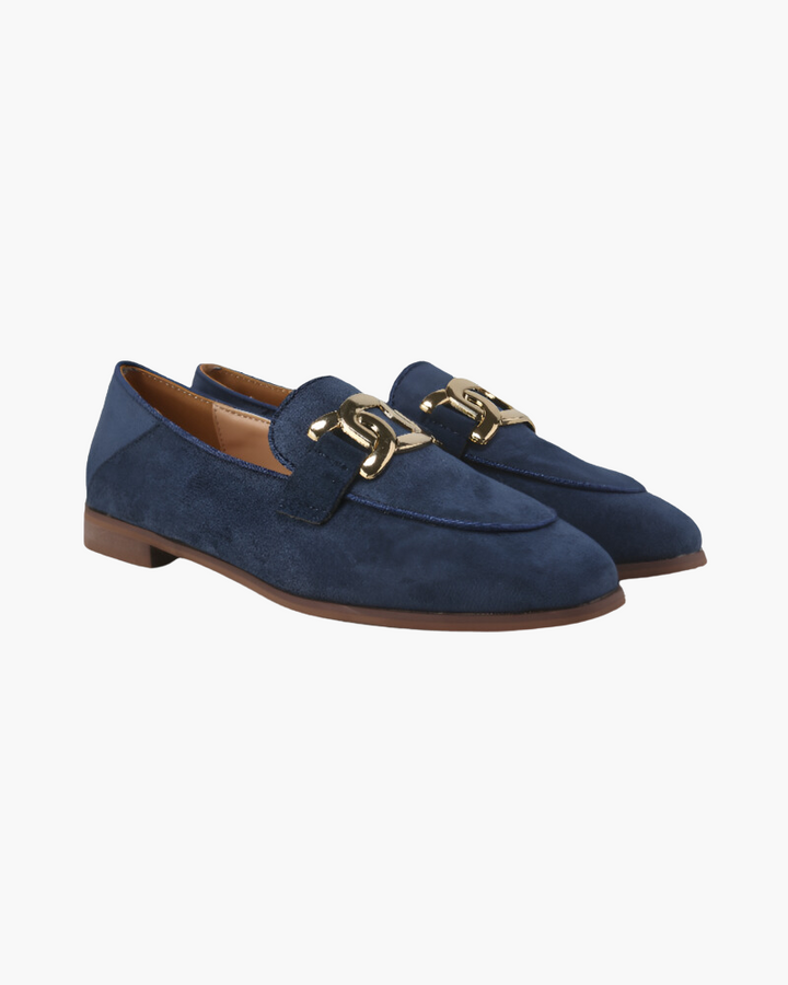 Suede Loafers