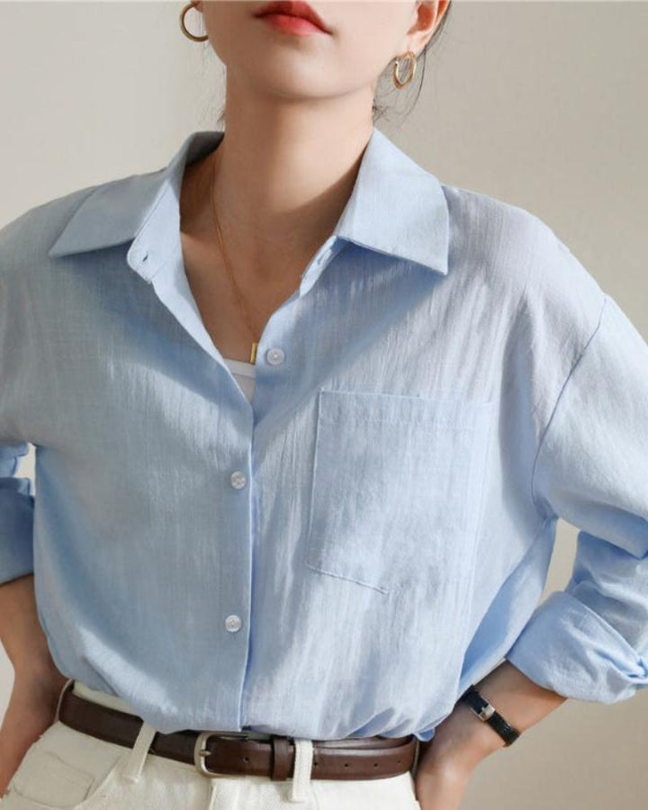 Linen Summer Shirt for Women