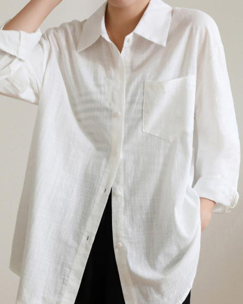 Linen Summer Shirt for Women
