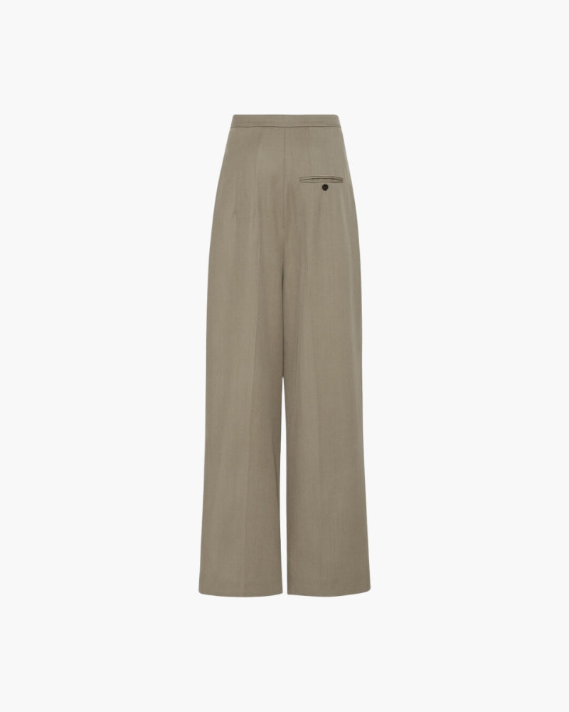 Oversized Wool Trousers