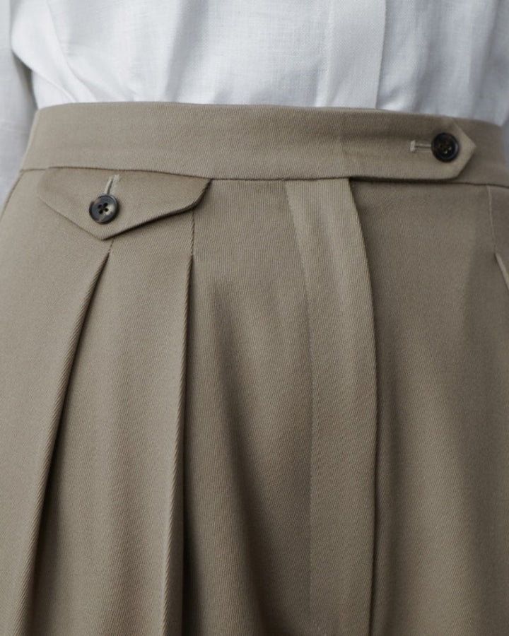 Oversized Wool Trousers