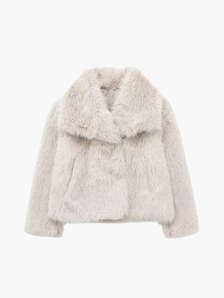 Synthetic Fur Coat