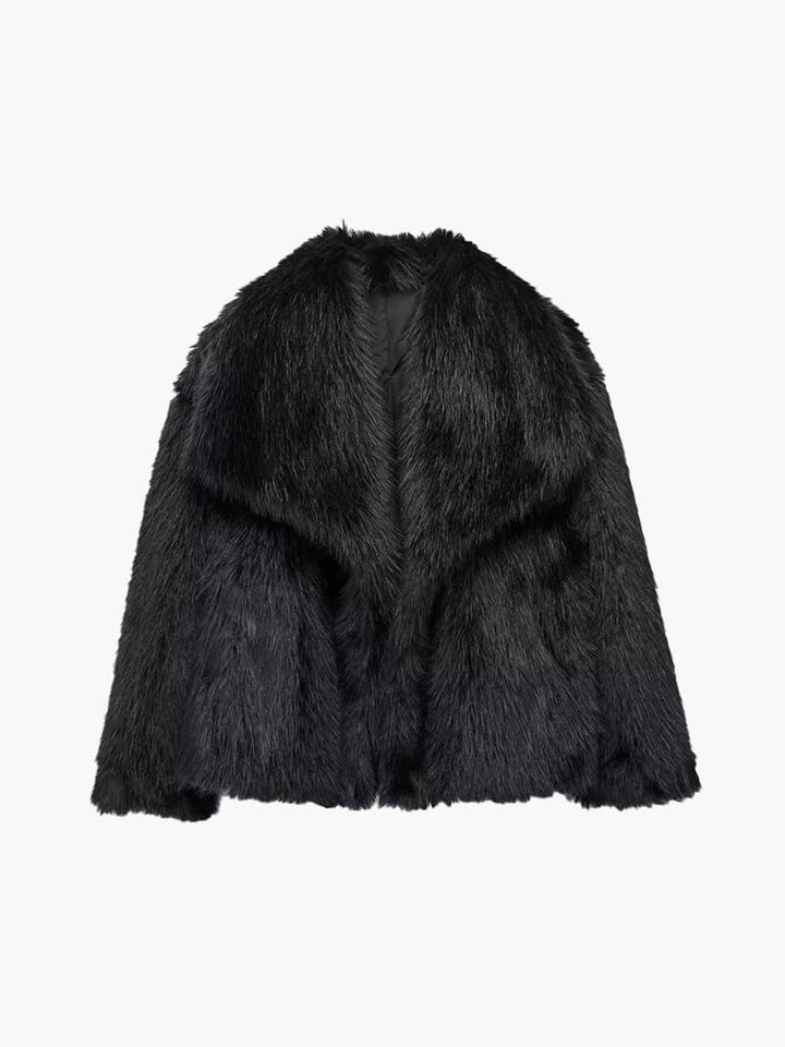 Synthetic Fur Coat