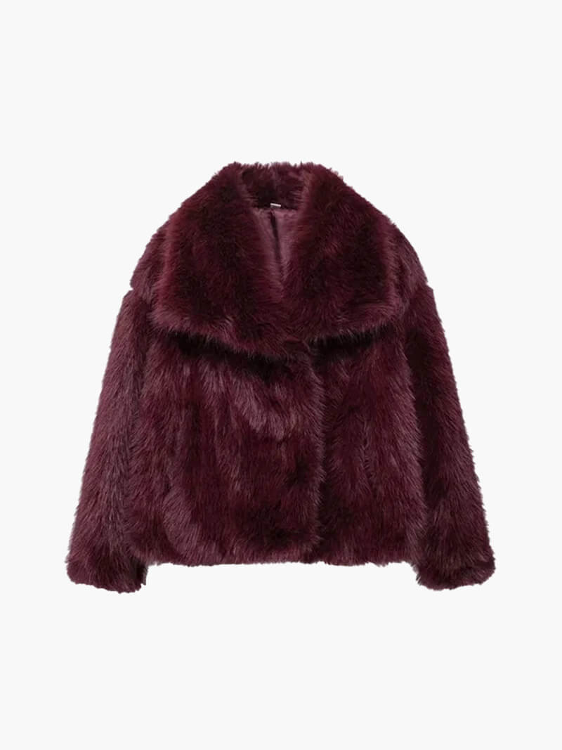 Synthetic Fur Coat