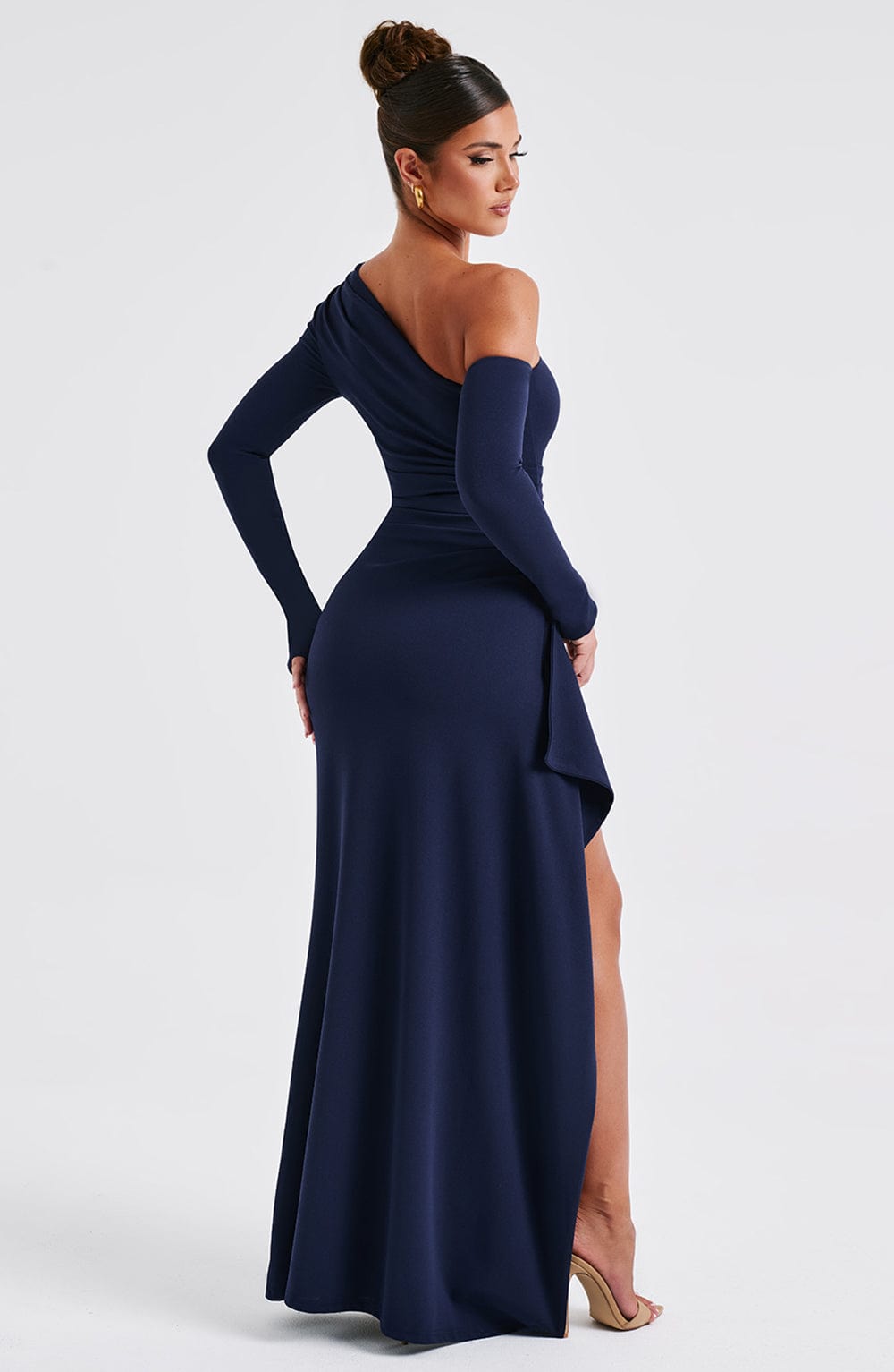 Abrielle Maxi Dress in Navy
