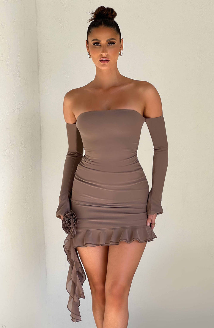 Chocolate Alix Mini Dress