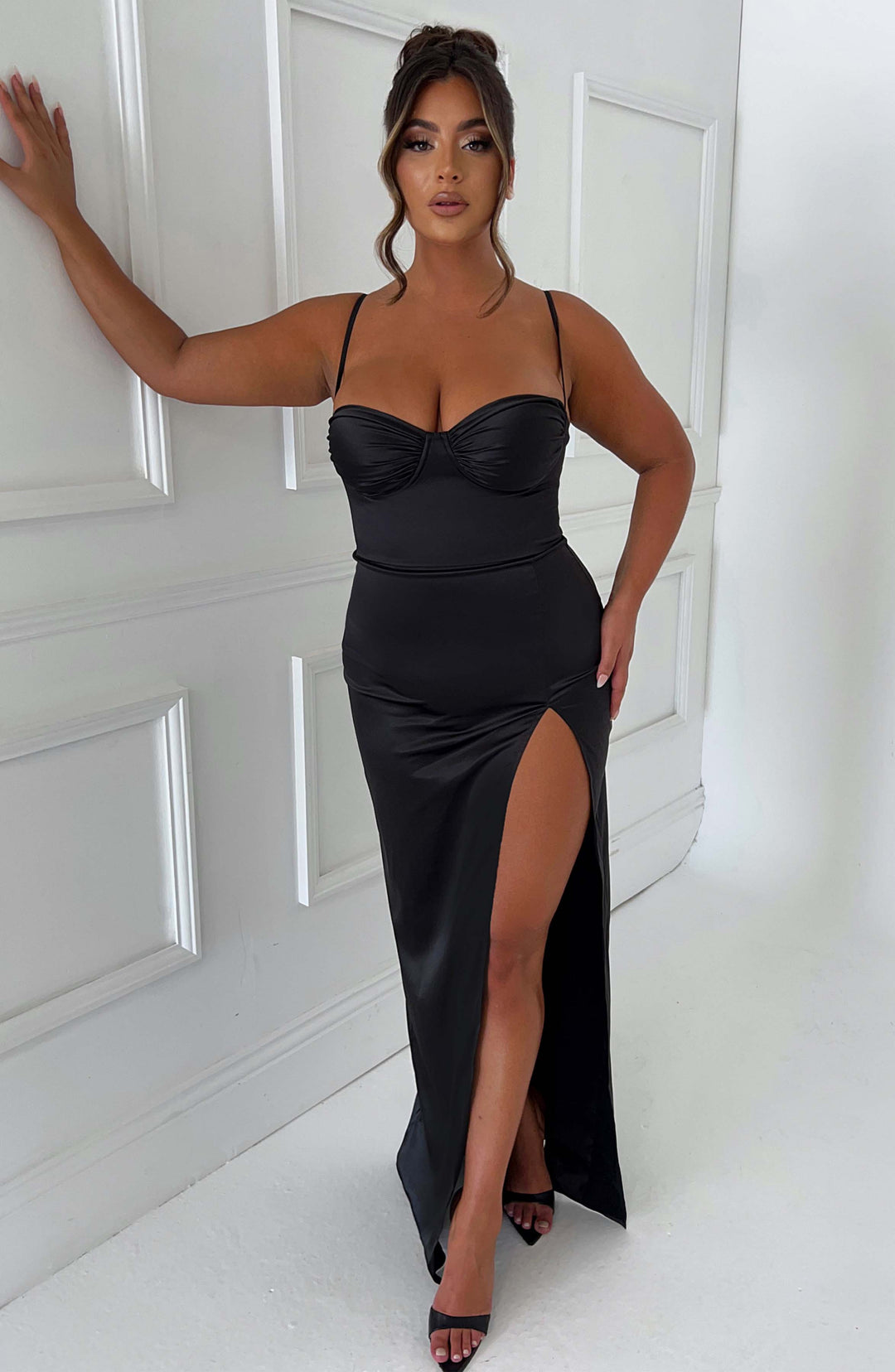 Alora Maxi Dress in Black