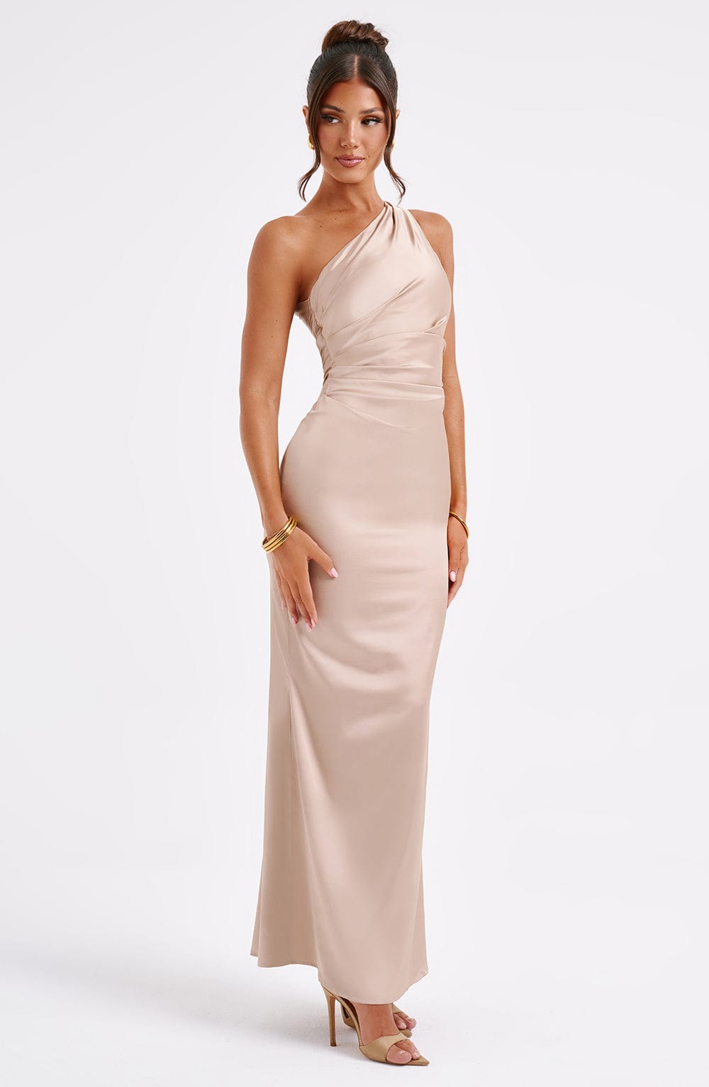 Champagne Maxi Dress Arizona