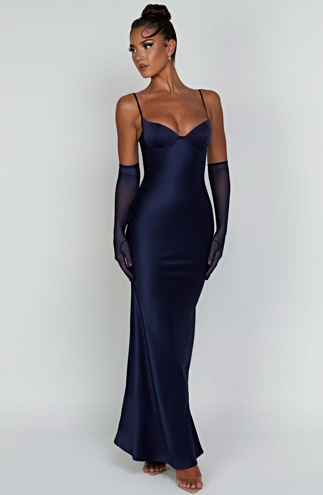 Maxi Dress Athena - Navy Blue