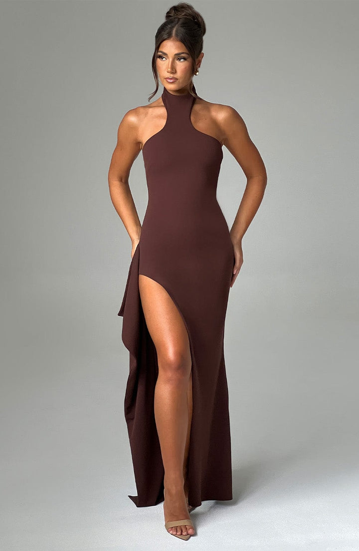 Chocolate Isadora Maxi Dress