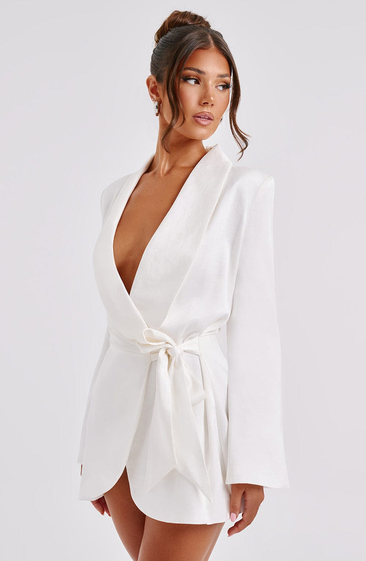 Ivory Jalena Mini Dress