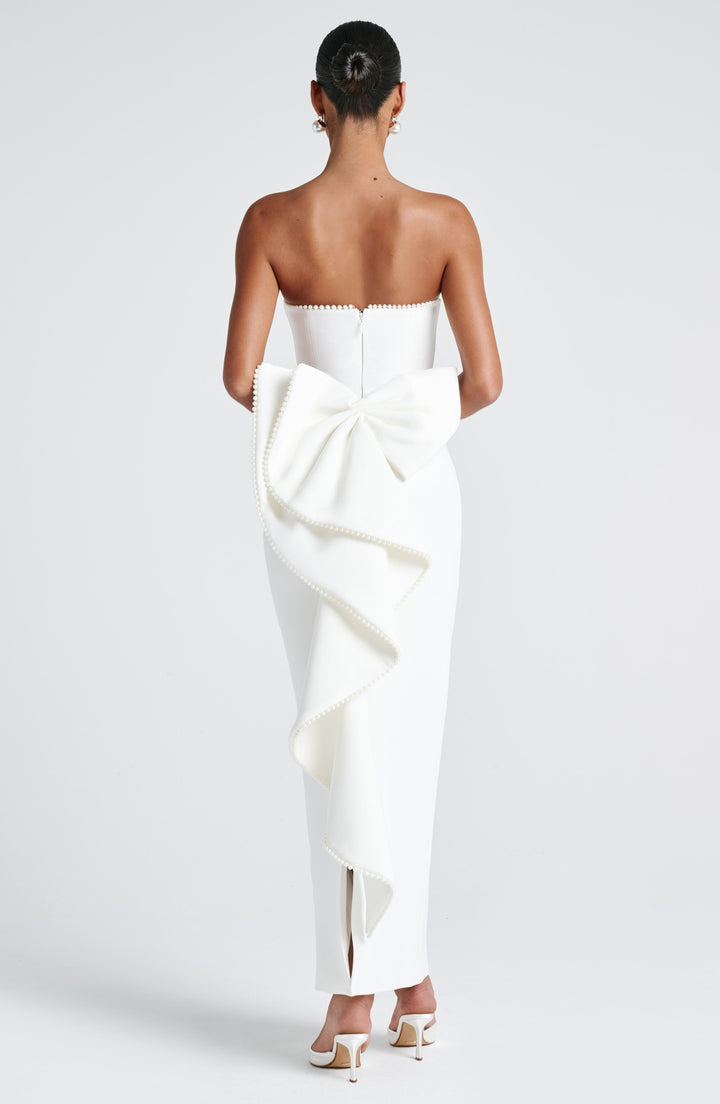 Maxi Dress Magnolia - Ivory