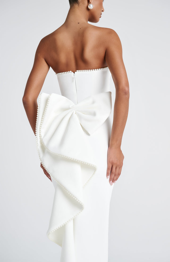 Maxi Dress Magnolia - Ivory