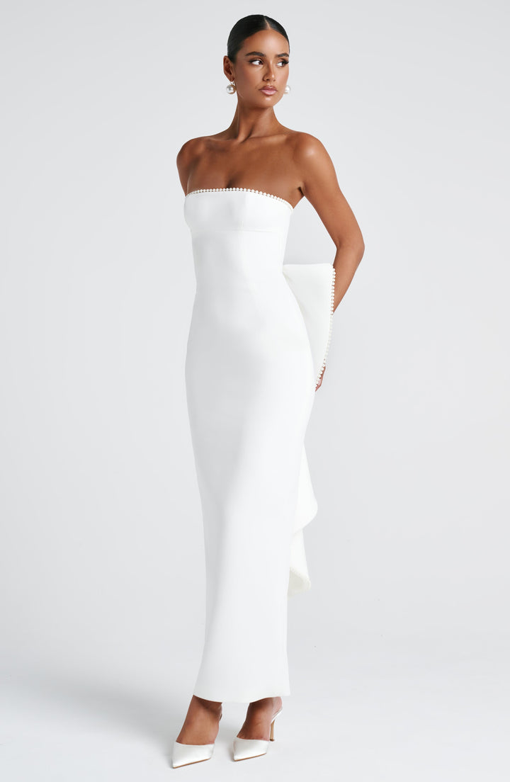 Maxi Dress Magnolia - Ivory