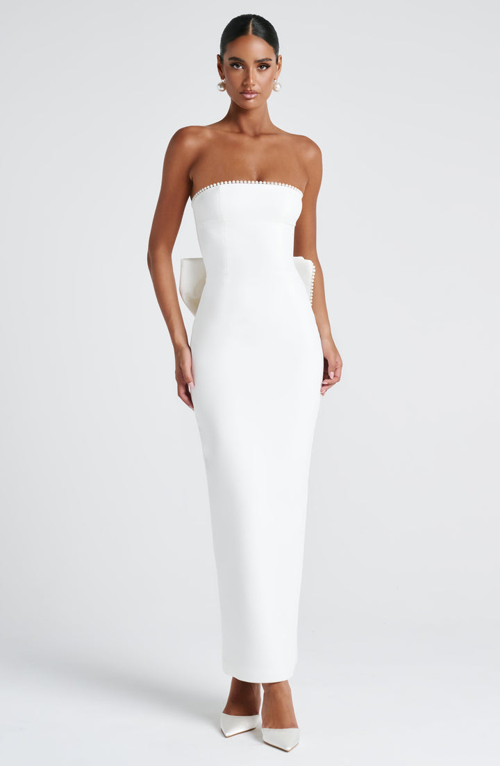 Maxi Dress Magnolia - Ivory