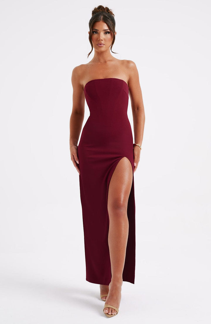 Maxi Dress Marcia - Burgundy