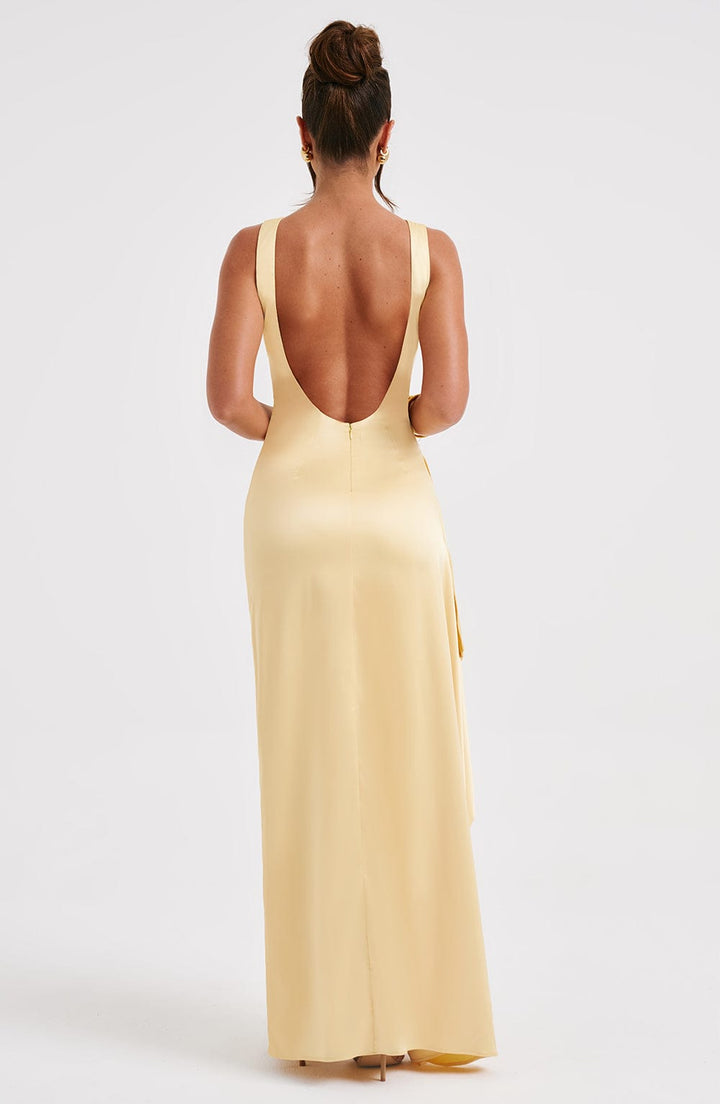 Maxi Dress Peggy - Lemon