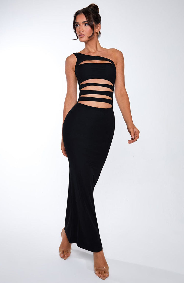 Phoenix Maxi Dress in Black