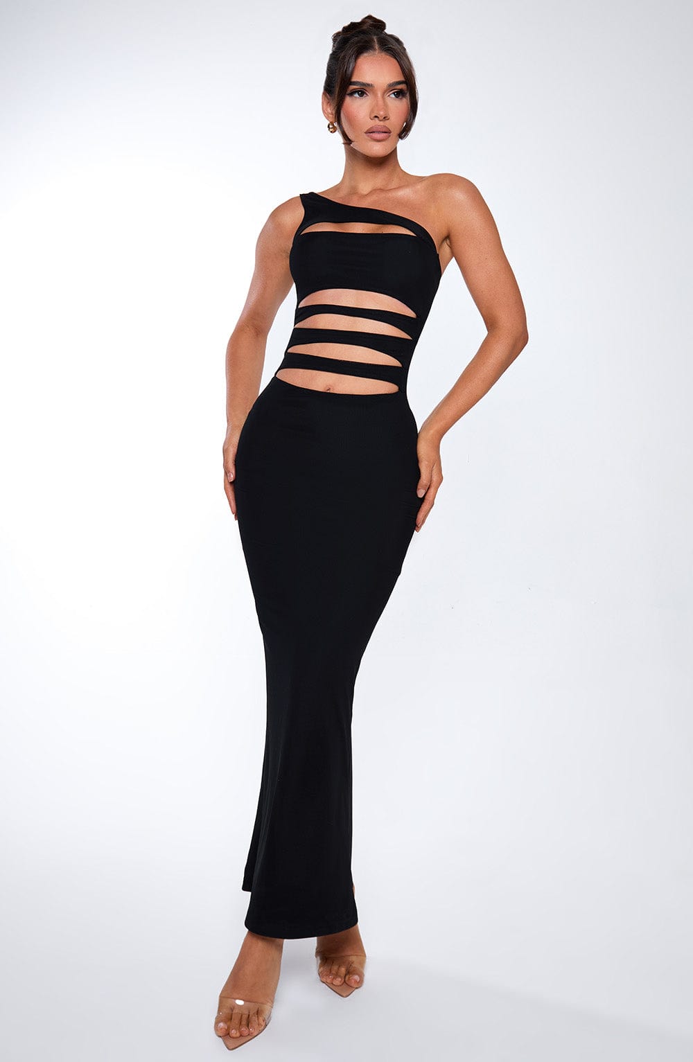 Phoenix Maxi Dress in Black