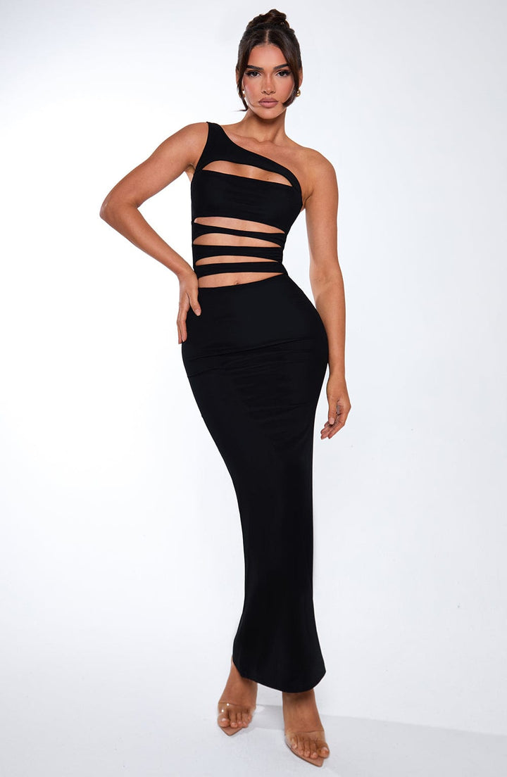 Phoenix Maxi Dress in Black
